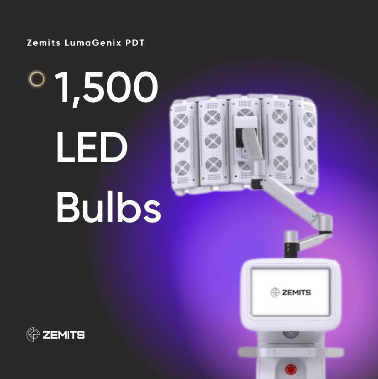 Zemits LumaGenix PDT Professionelles LED-Lichttherapiegerät