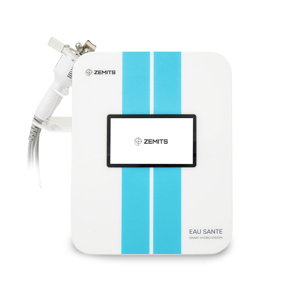 Zemits Eau Sante NG H2O2 hydrodermabrasion device front view