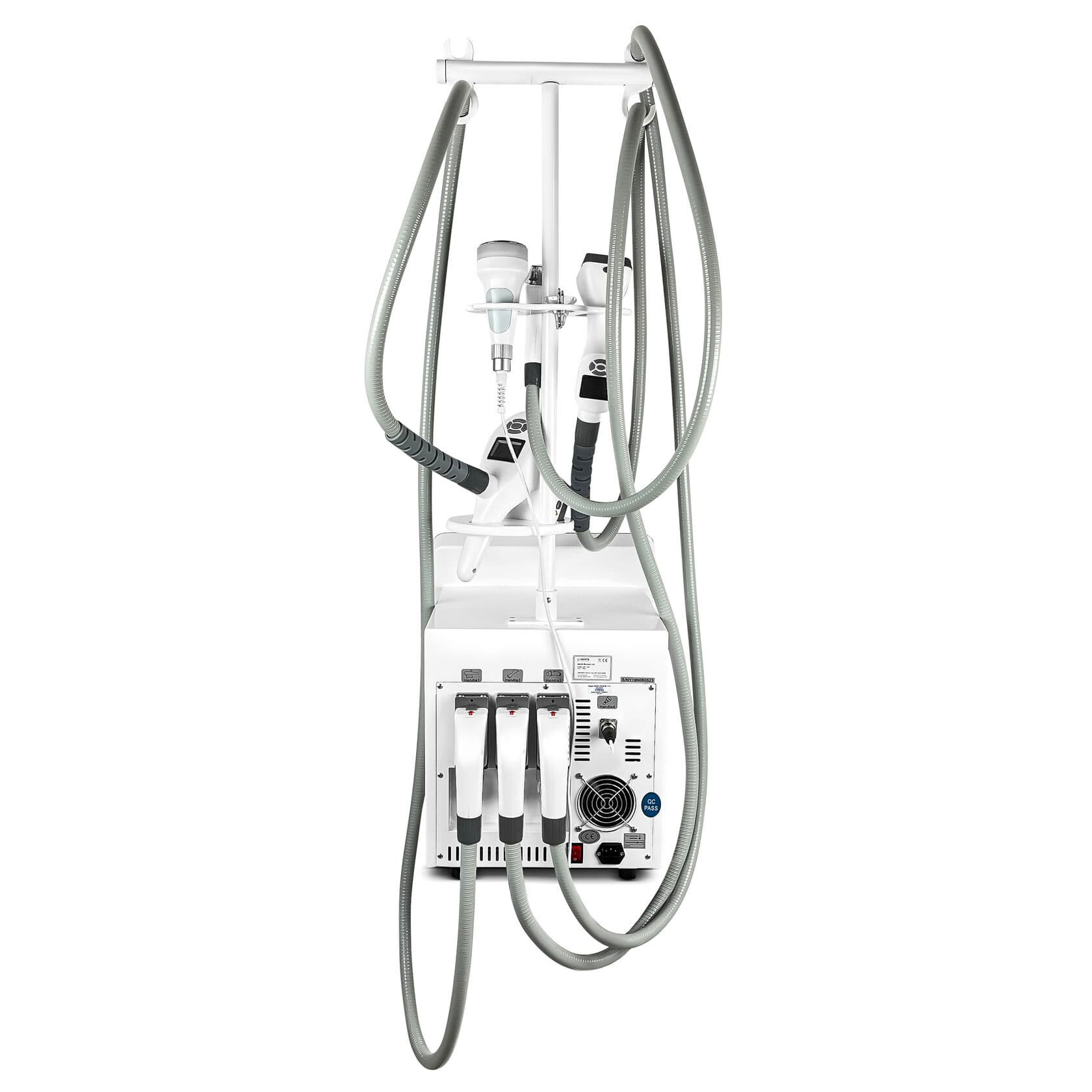 Rear view of Zemits Bionexis Lite body contouring device