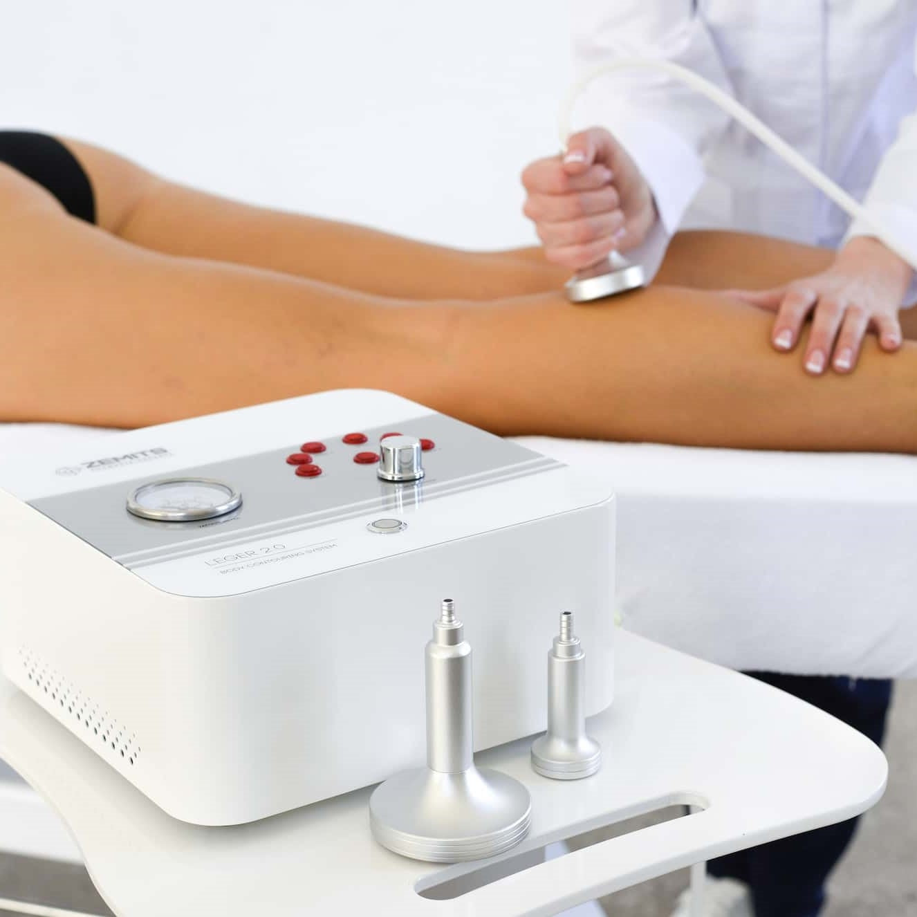 Zemits Leger 2.0 Vakuum Schröpf-System mit XXL Bechern im Set