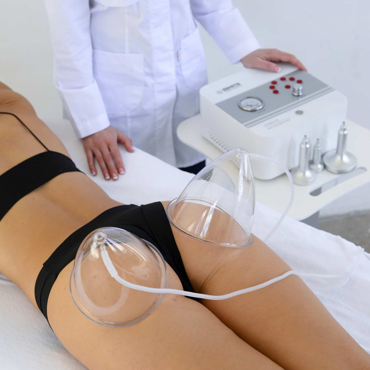Zemits Leger 2.0 Vakuum Schröpf-System mit XXL Bechern im Set