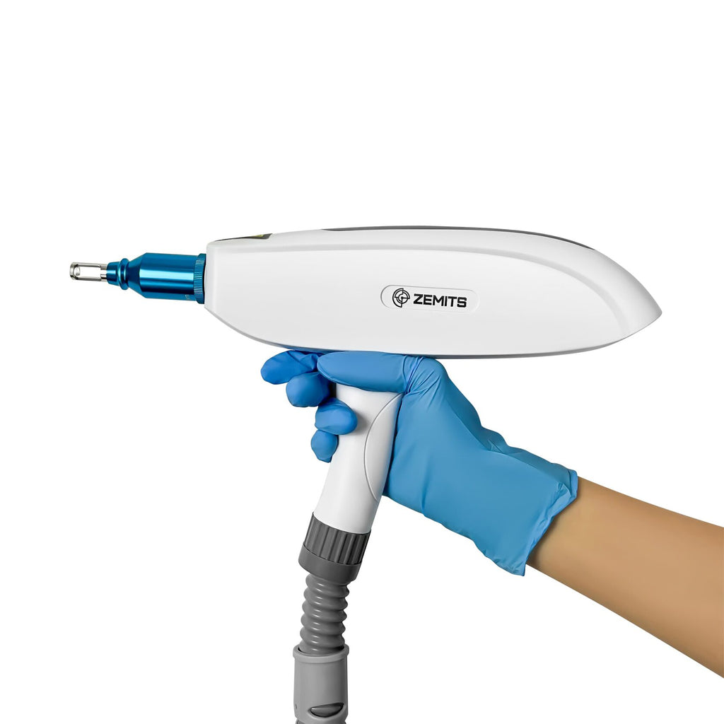 Zemits OgmaLaze Nd YAG laser handpiece close-up