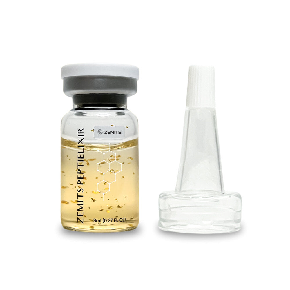 Zemits PeptiElixir mesotherapy peptide serum ampoule close-up