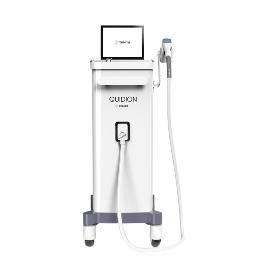 Zemits Quidion 755 808 1064nm laser hair removal device front view